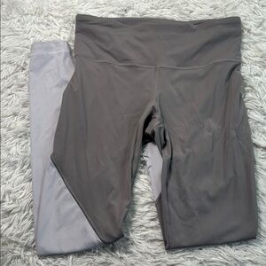 Lululemon Speed Wunder Tight *Asym Half Moon / Light Chrome
